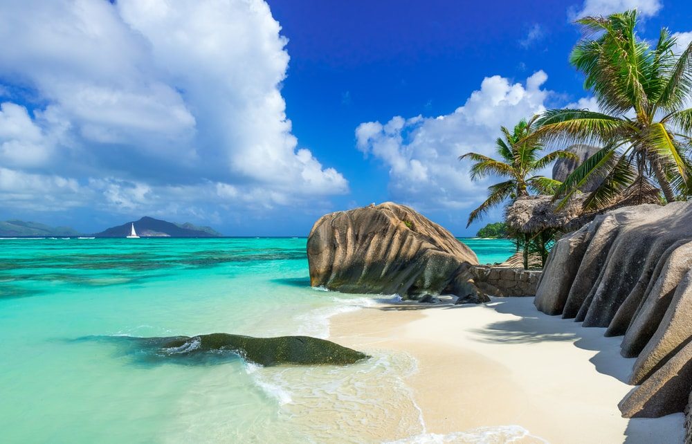 Pláže na Seychelech