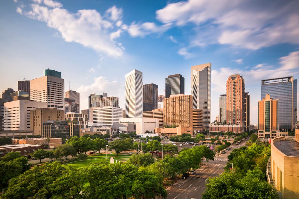 Scenérie města Houston