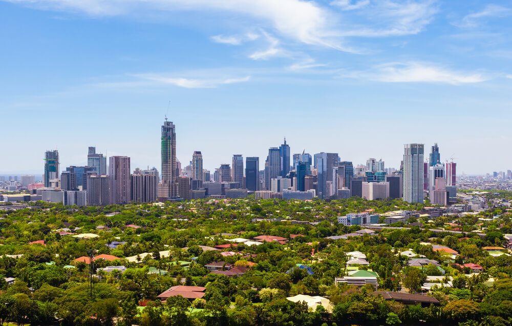 Panorama města Manila