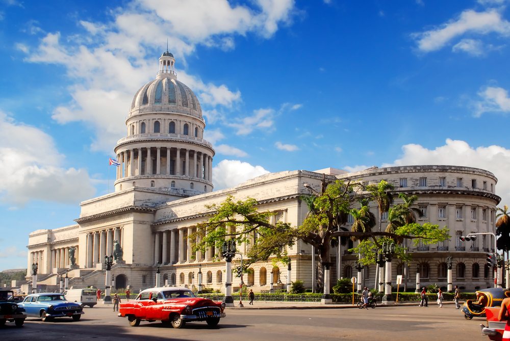 Budova El Capitolio v Havaně