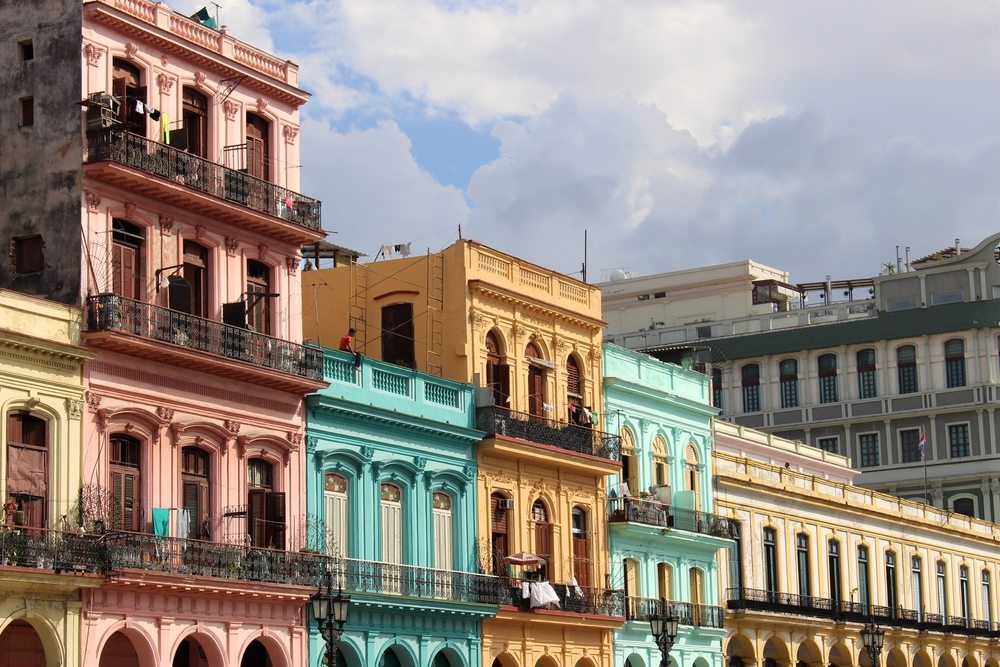 Barevná Stará Havana