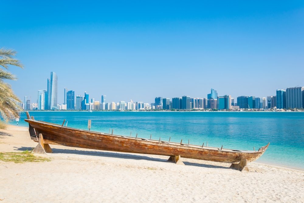 Panorama města Abu Dhabi