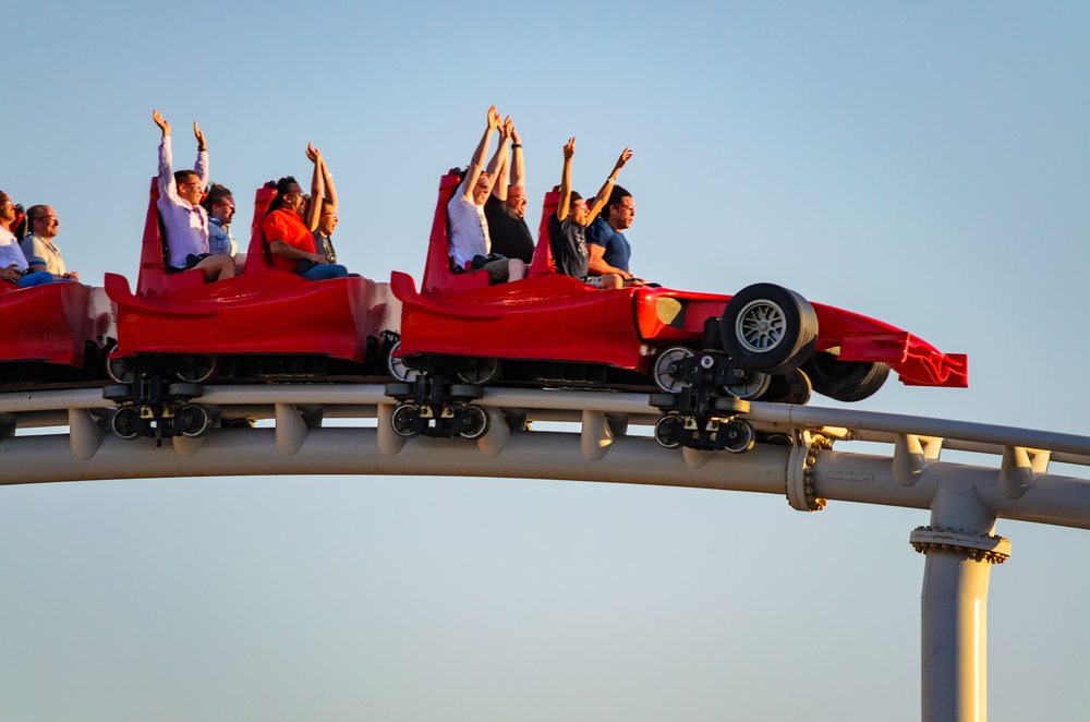 Atrakce v zábavním parku Ferrari World
