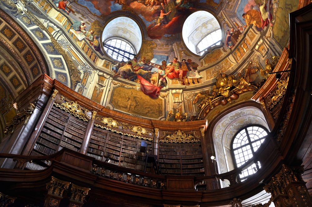 Kupole rakouské národní knihovny