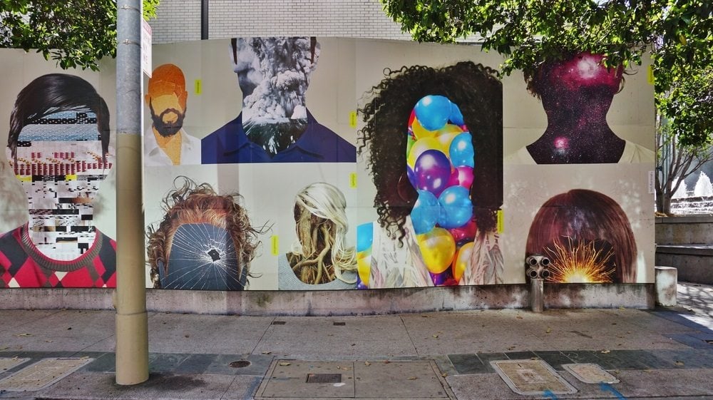 Pouliční umění v ulicích San Francisca