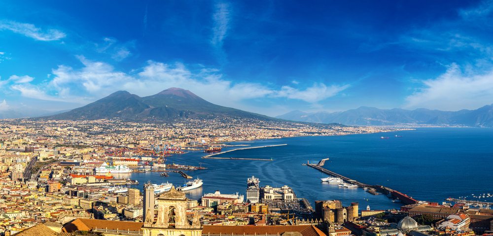 Panorama města Neapol