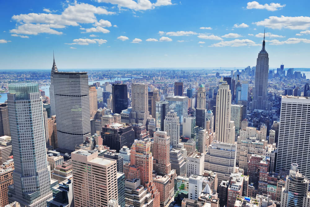 Panorama města New Yorku