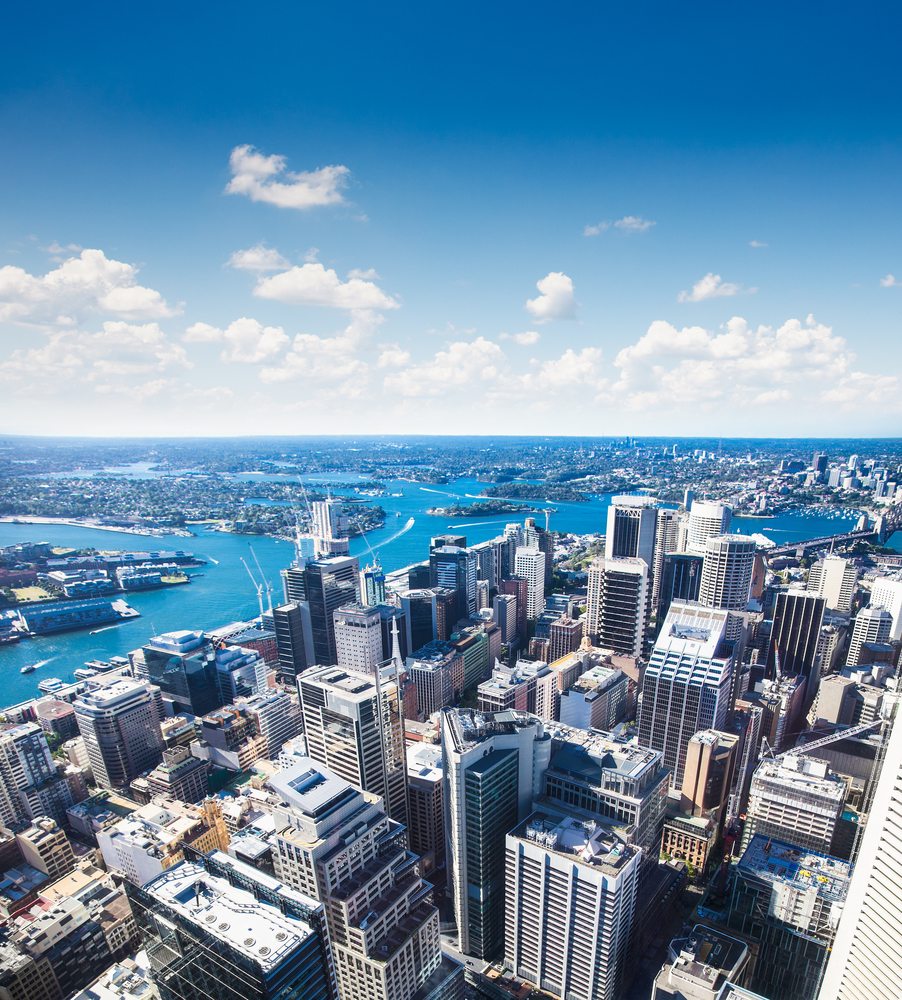 Panorama města Sydney
