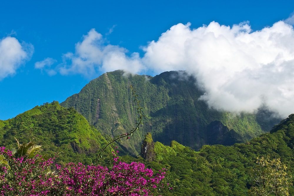 Pohoří na Tahiti