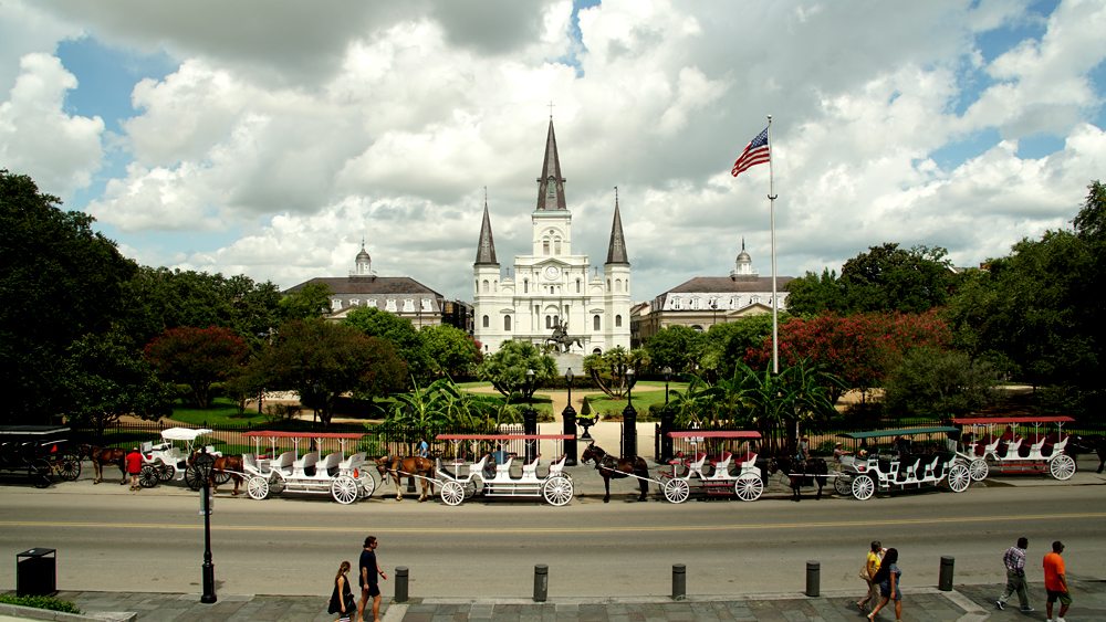 St- Louis Cathedral, New Orleans.