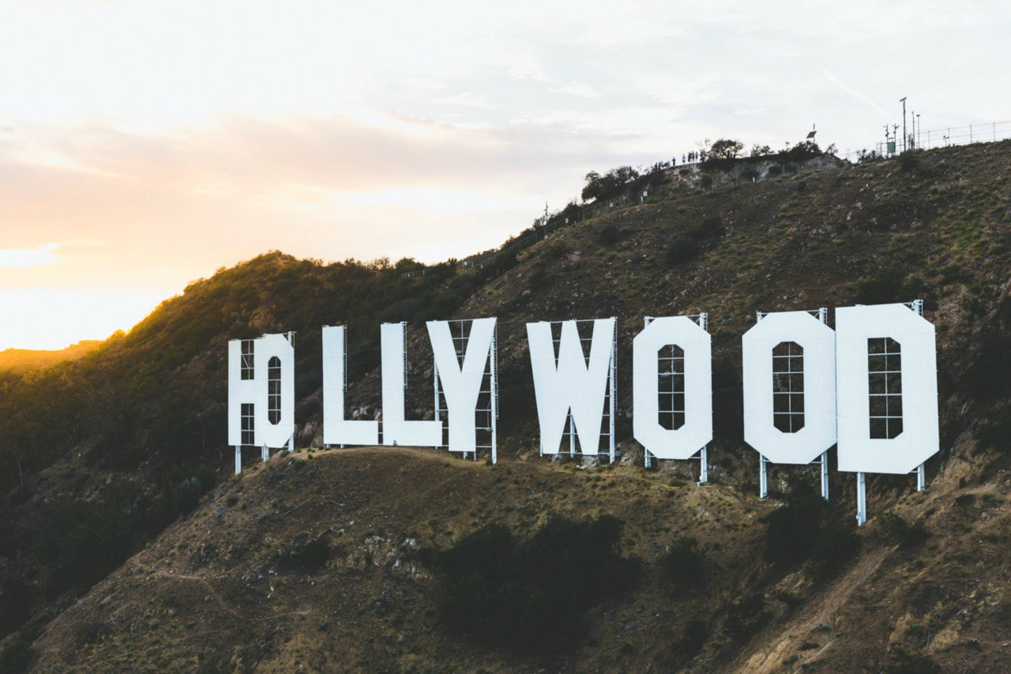Nápis Hollywood