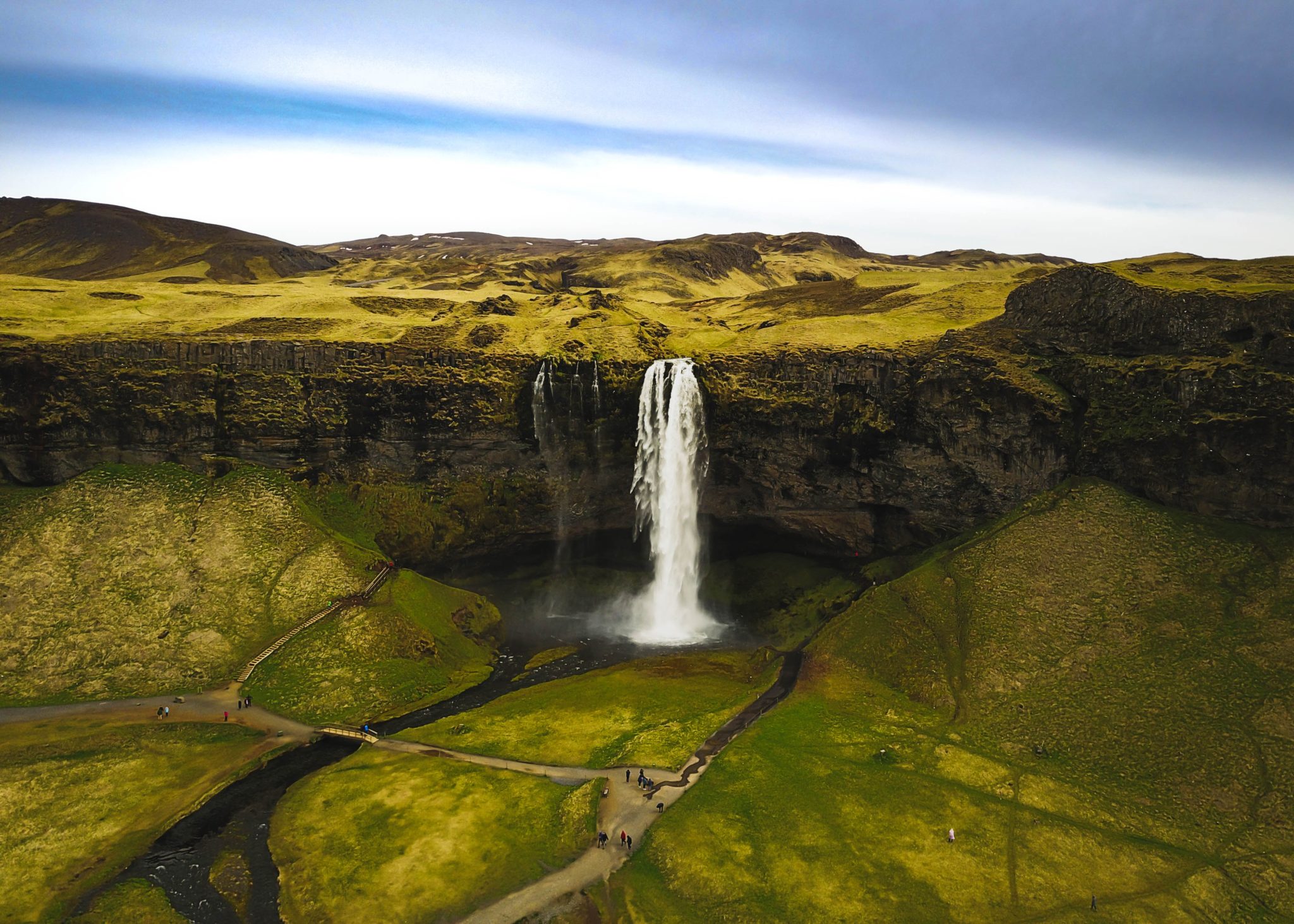 Vodopád na Islandu