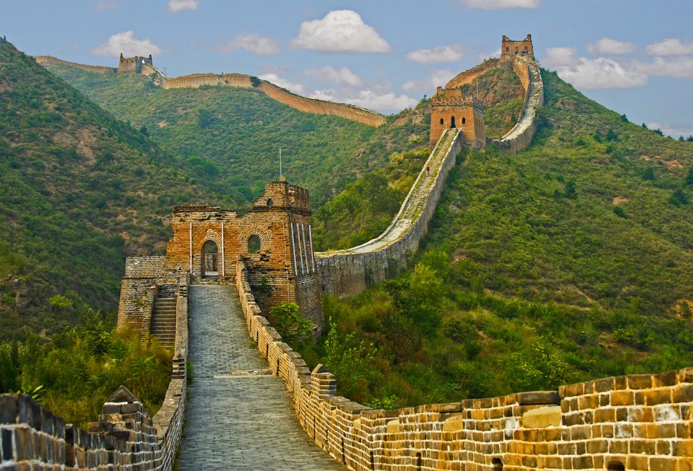 Velká čínská zeď.