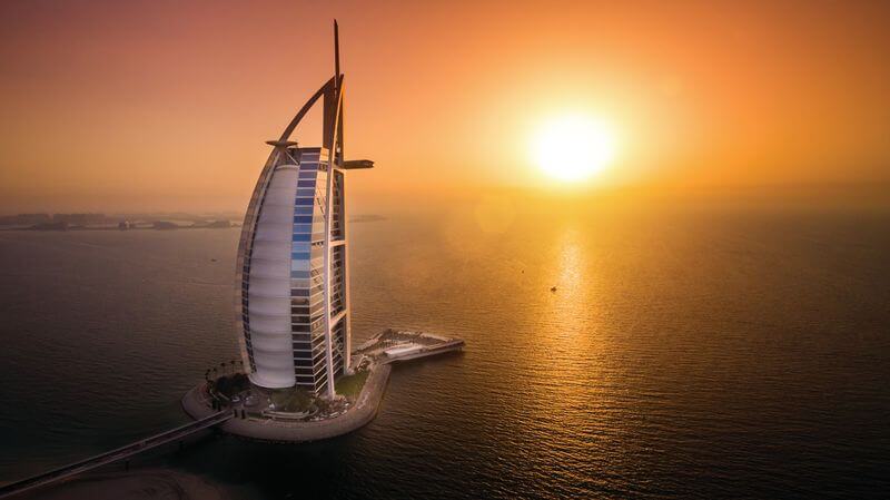 Dubaj a Burdž-al-Arab