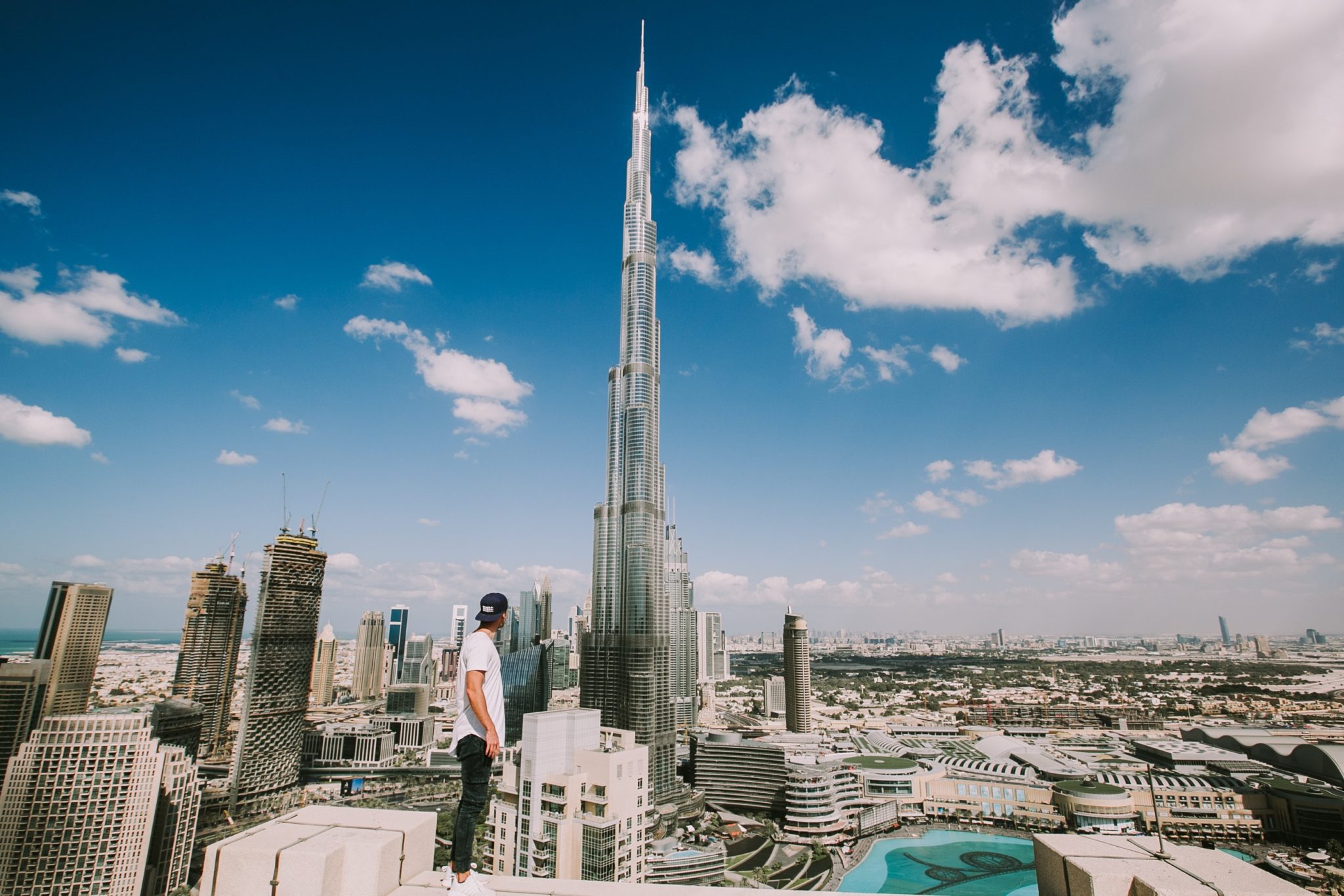 Pohled na Dubaj
