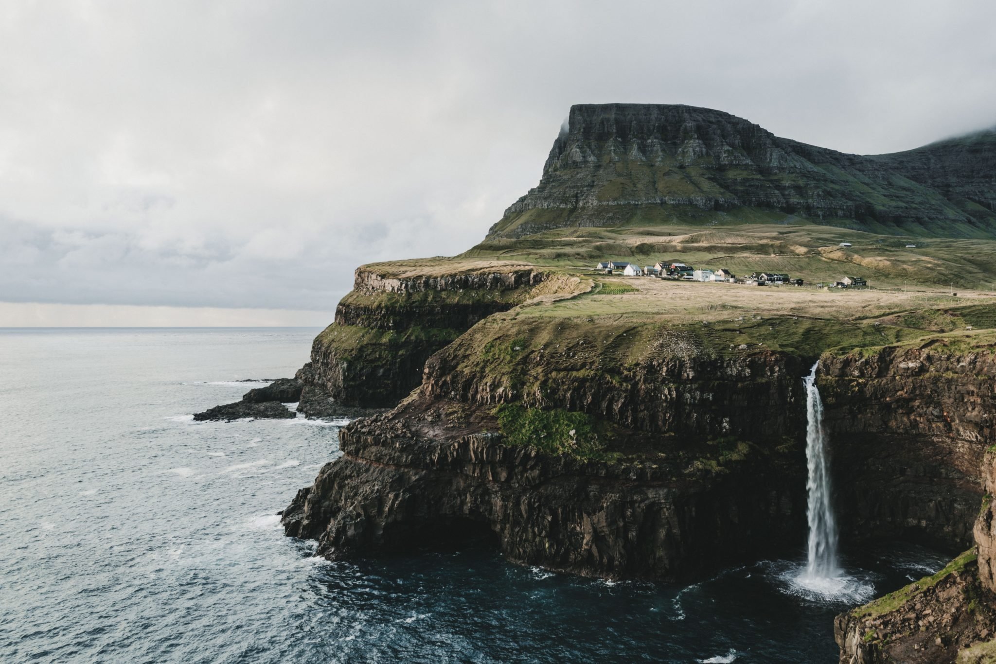 Ostrá skaliska Faerských ostrovů