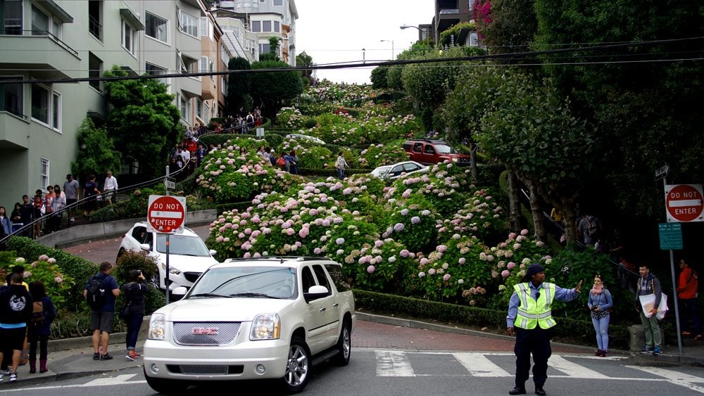 Lombard Street, San Francisco. 