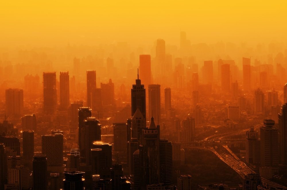 Smog v Šanghaji
