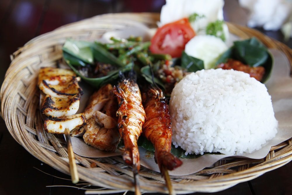Jídlo na Bali