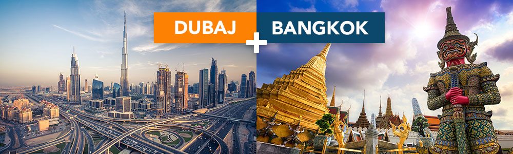 Multicity Dubaj + Bangkok