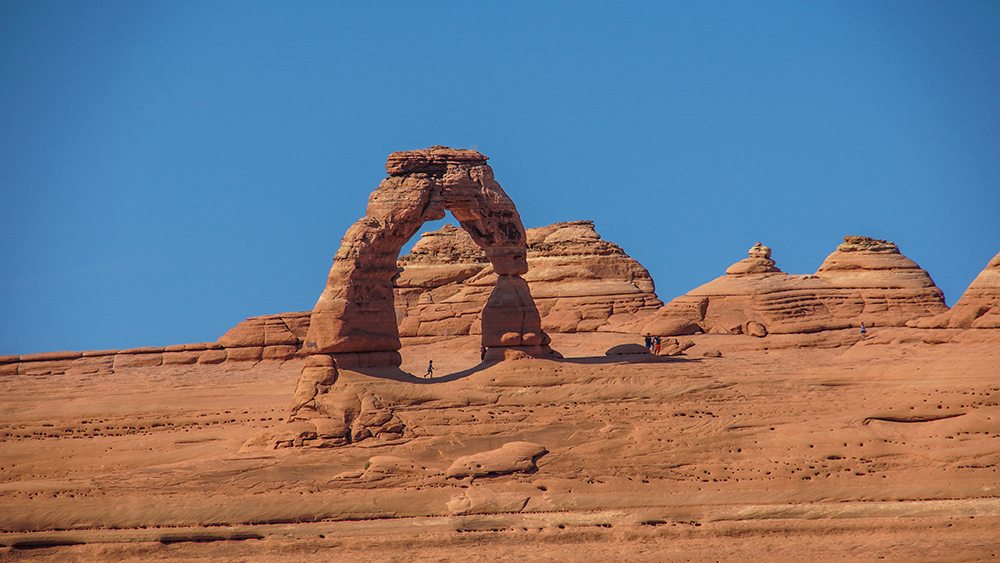 Delicate Arch v NP Arches.