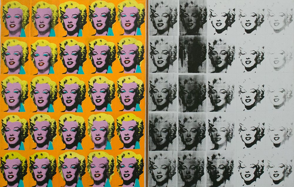 Andy Warhol Art s Marylin Monroe.