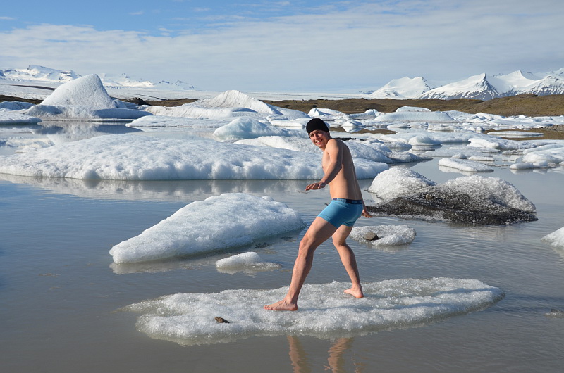 Jökulsárlón a surfování na ledové kře