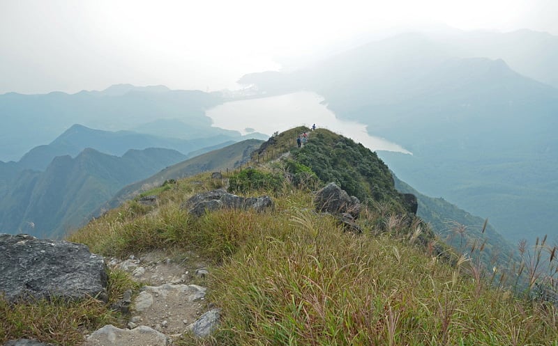 Výstup na horu Lantau Peak