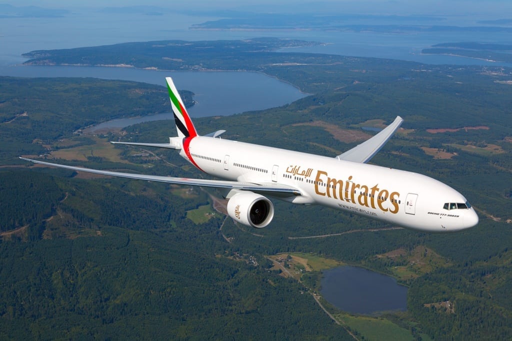 Emirates - letadlo