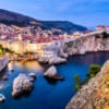 Město Dubrovnik v Chorvatsku