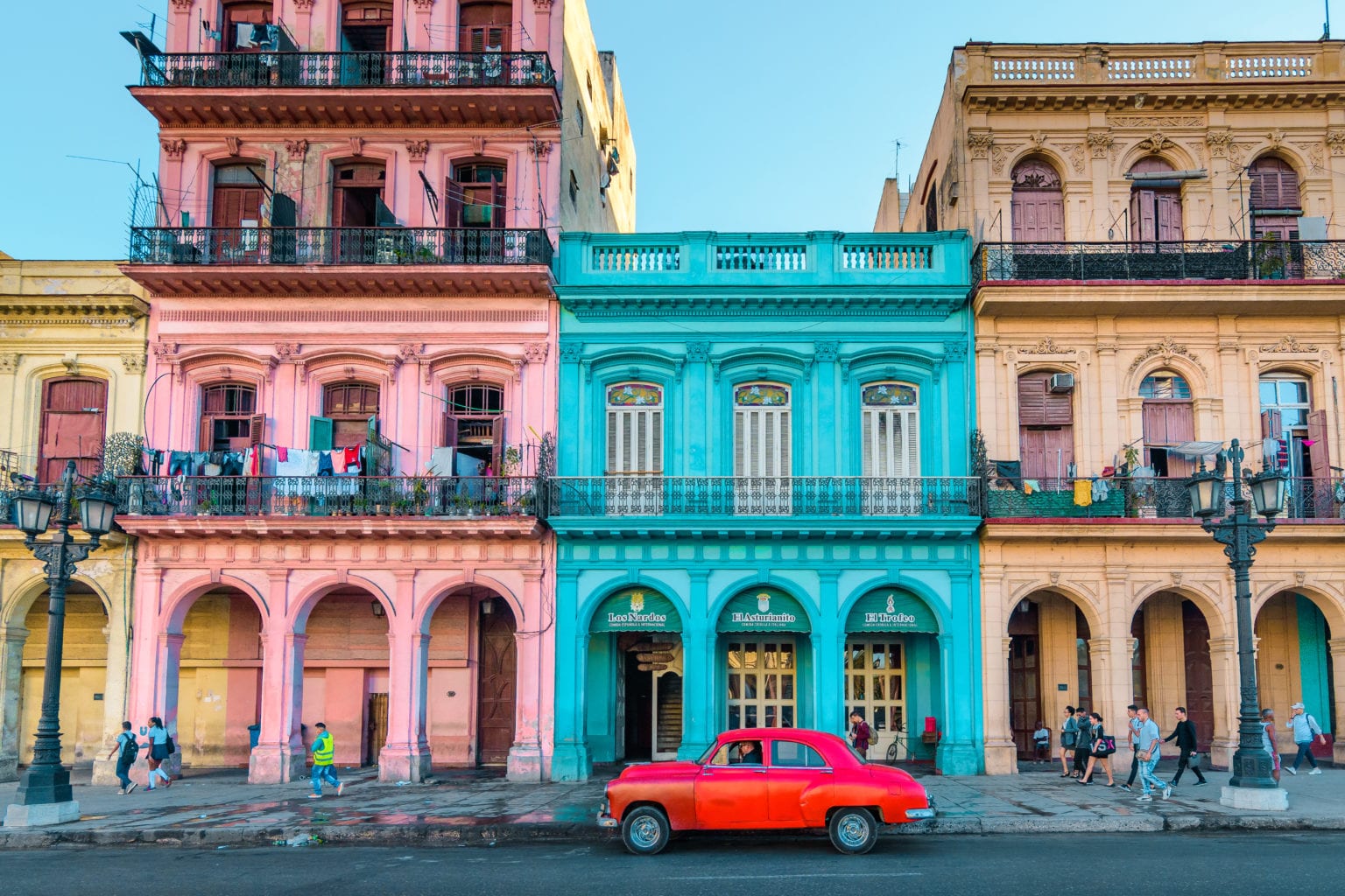 Ulice v Havaně na Kubě