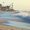 Pláž v Kalifornii v USA
