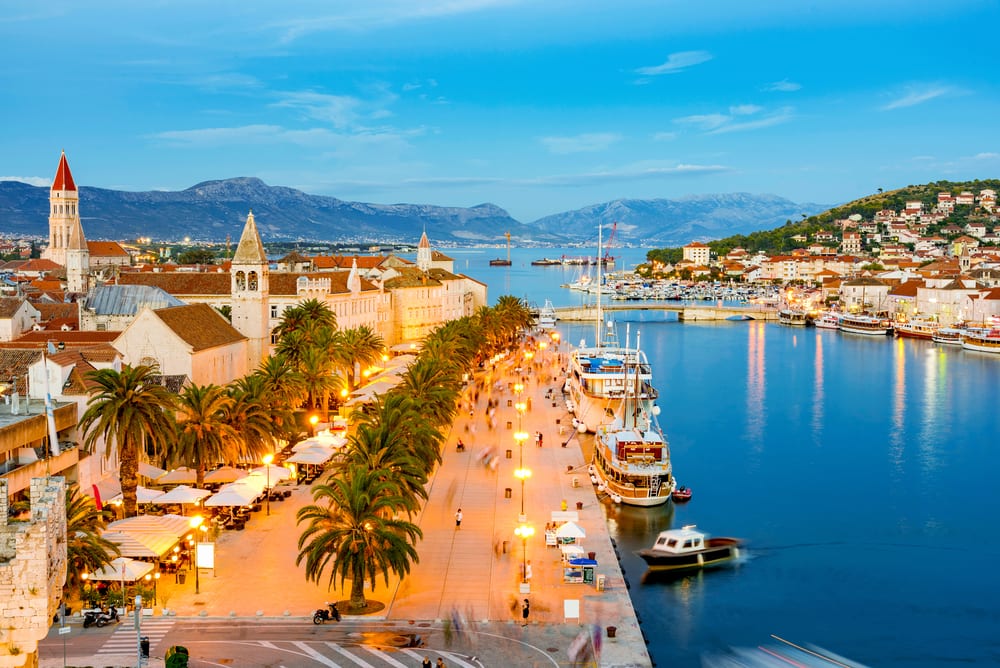 Město Trogir v Chorvatsku