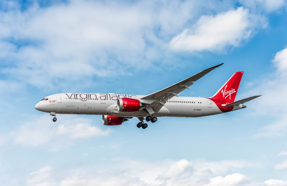 Letadlo Virgin Atlantic