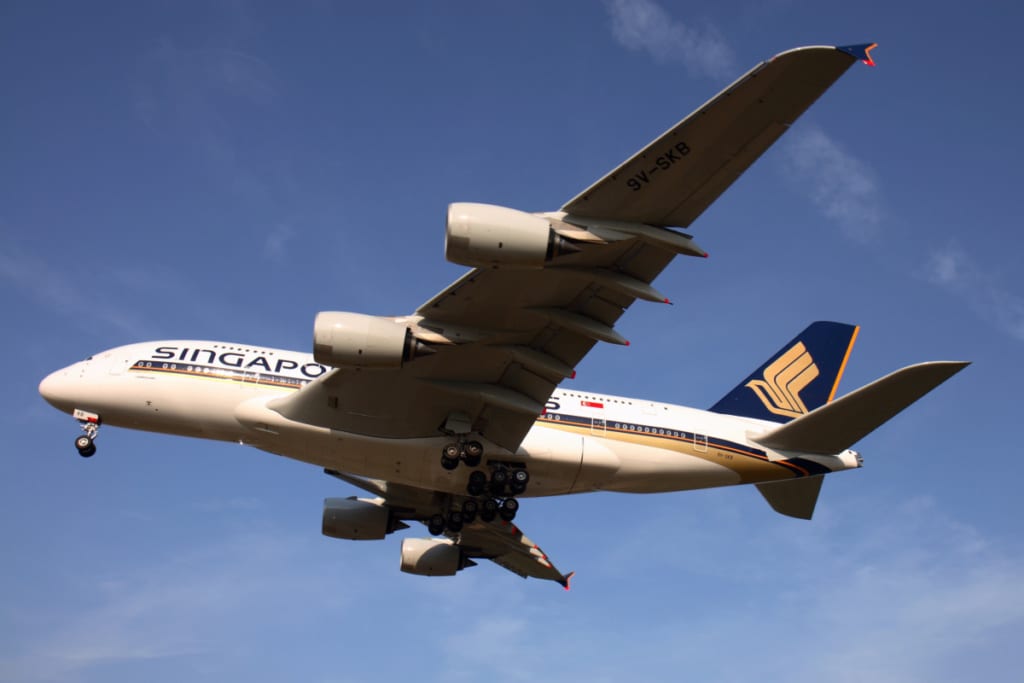 Letadlo A380 Singapore Airlines