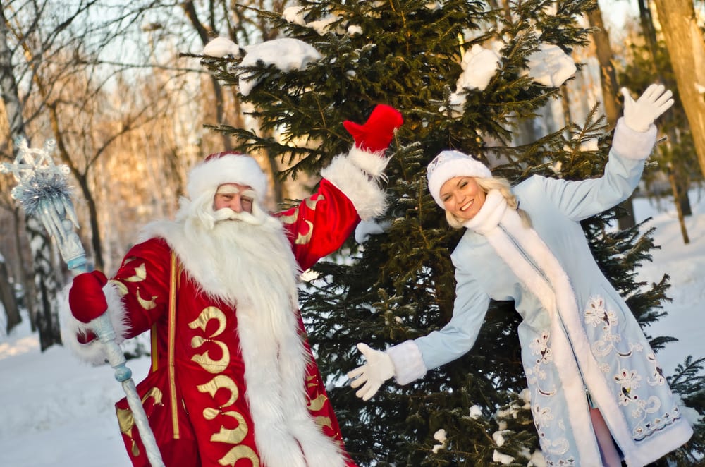 O ruských Vánocích nosí dárky Děda Mráza Sněhurka