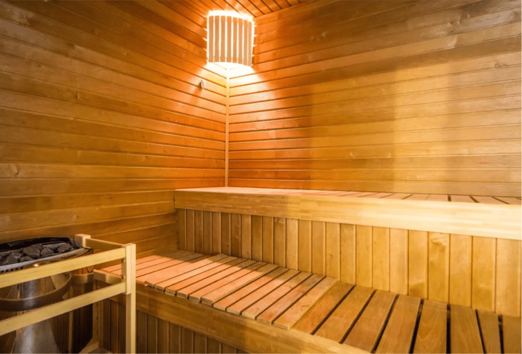 Sauna hotelu Jizerka v Jizerských horách, dovolená