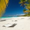 Pláž v Karibiku na Dominikánské republice