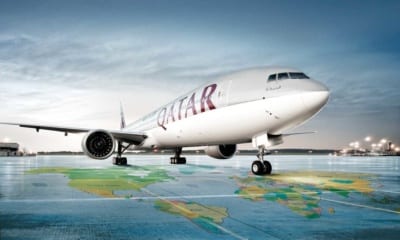 Letadlo aerolinií Qatar Airways