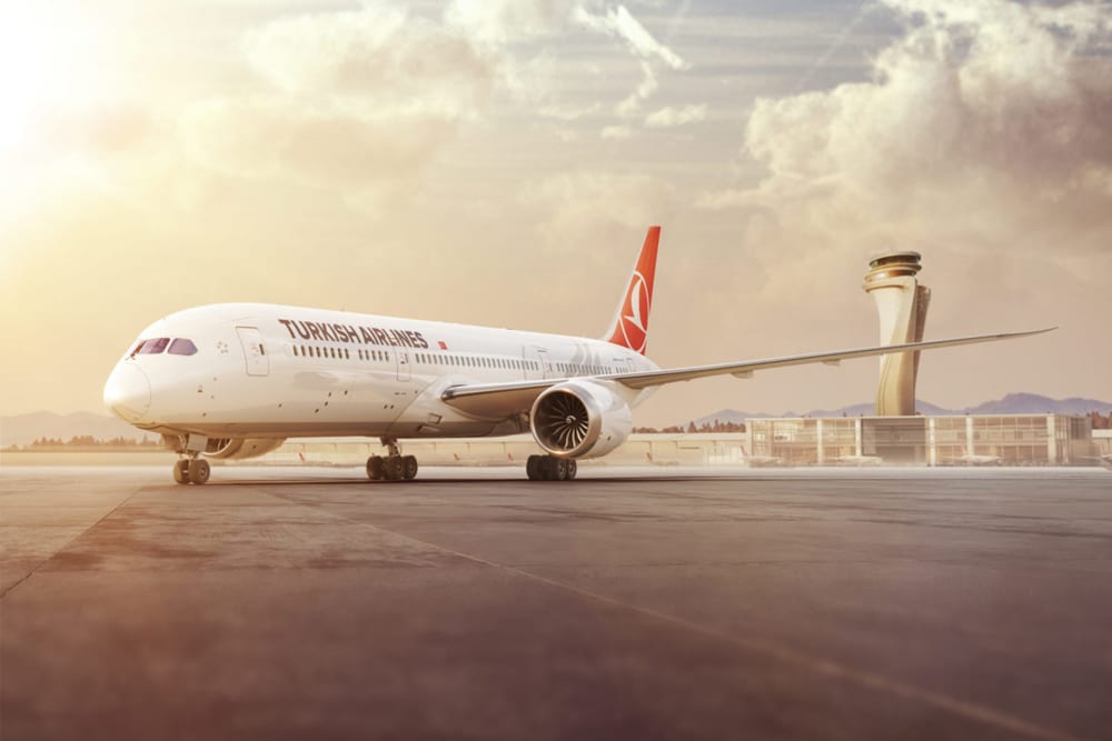 Letadlo Turkish Airlines