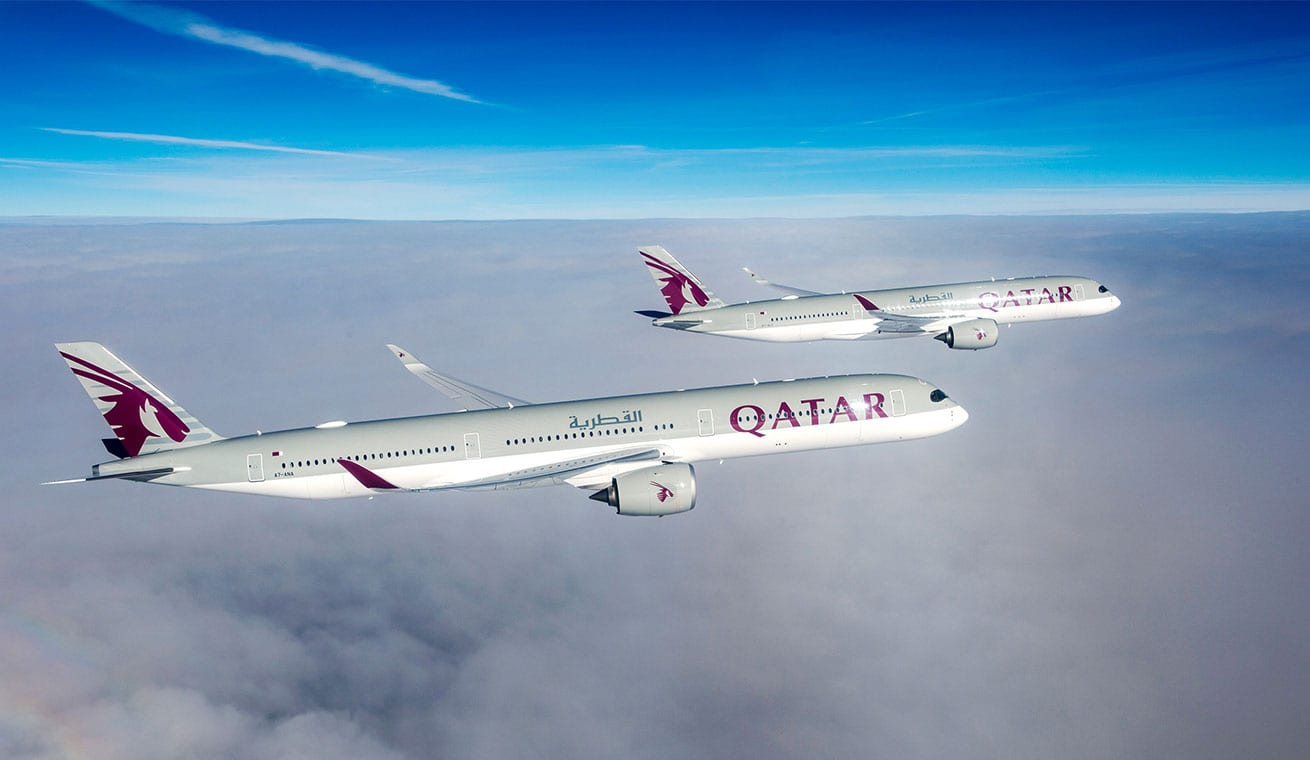 Letadla A380 Qatar Airways