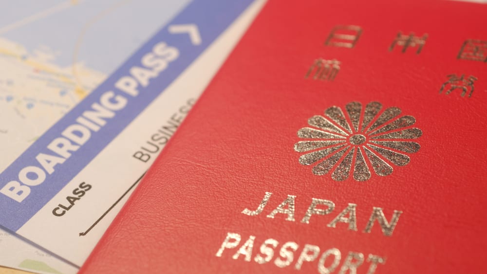 Japonský cestovní pas