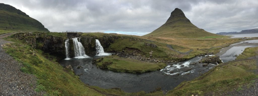 Výhled na Islandu