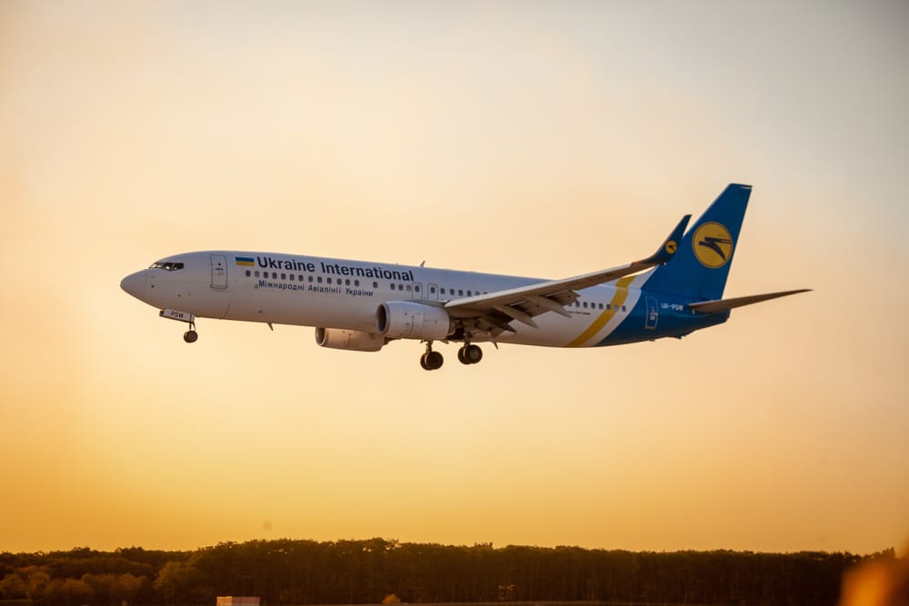 Ukrainian international airlines
