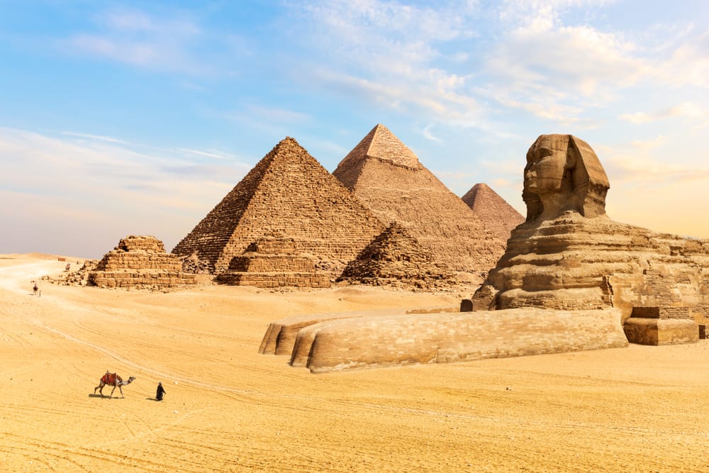 Pyramidy, Egypt, div světa