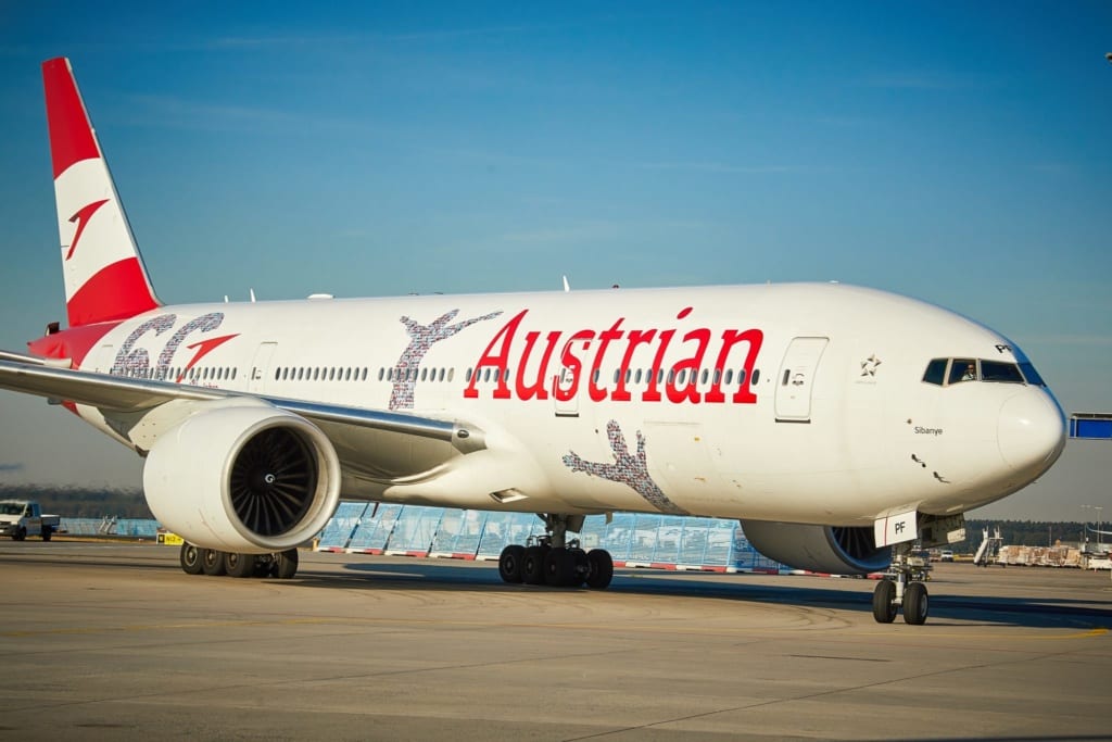 Letadlo Austrian Airlines