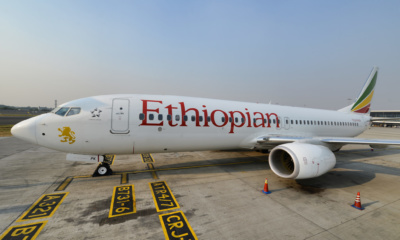 Letadlo Ethiopian Airlines