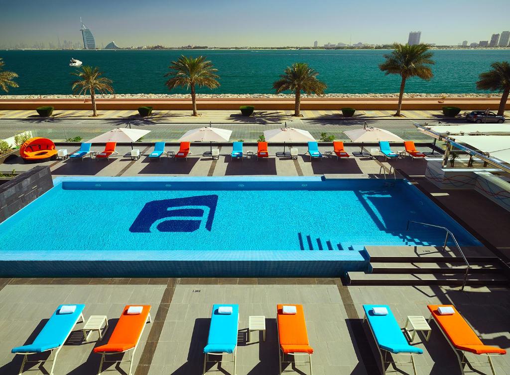 Aloft Palm Jumeirah bazén Dubaj