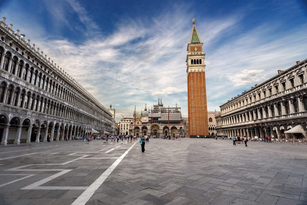 náměstí v Benátkách