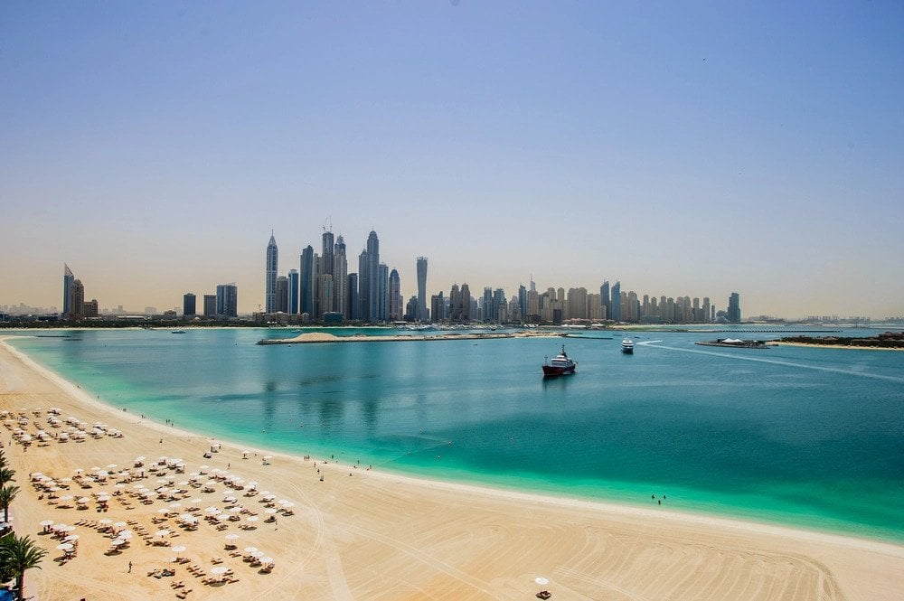 JBR pláž v Dubaji